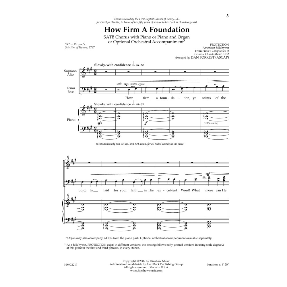 How Firm A Foundation
