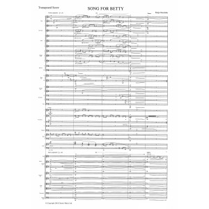 Song for Betty - Full Score
