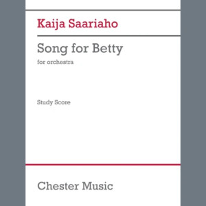 Song for Betty - Full Score
