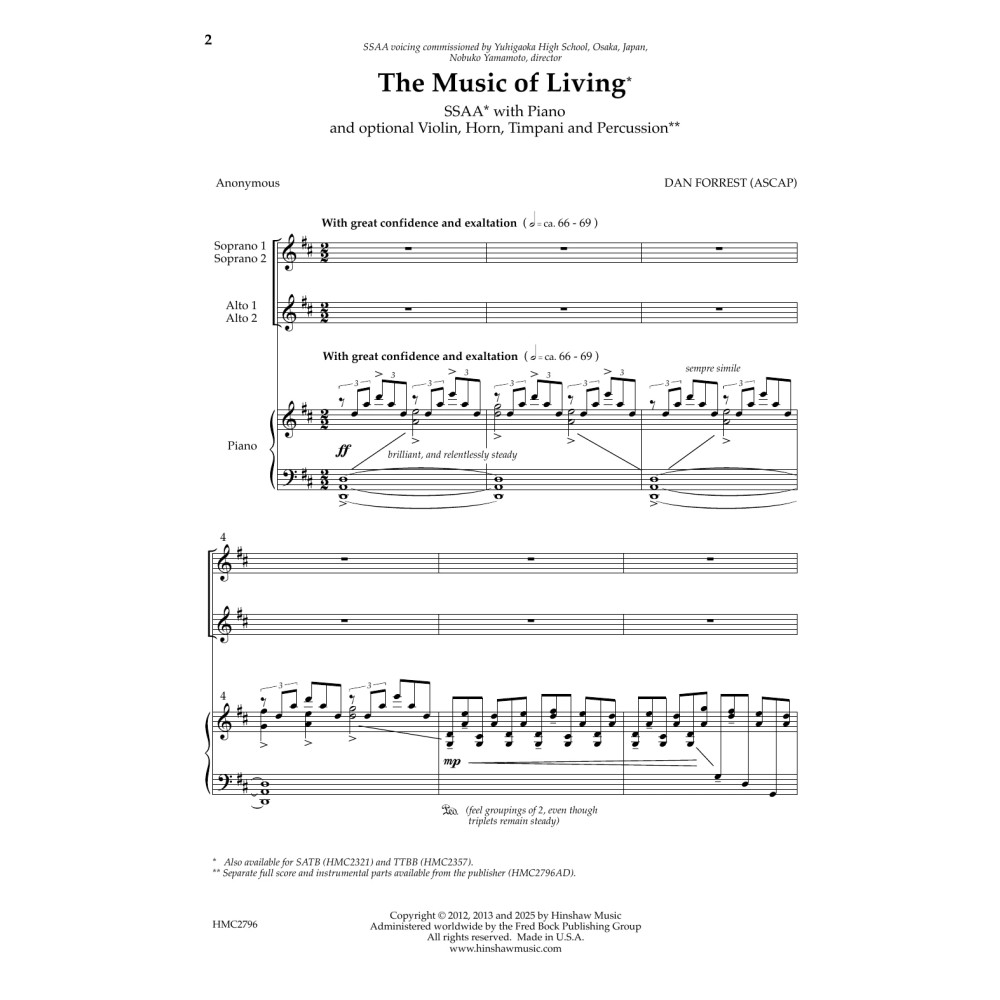 The Music Of Living