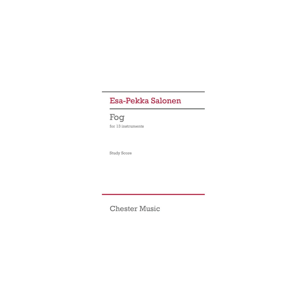 Fog (for 13 instruments) - Study Score