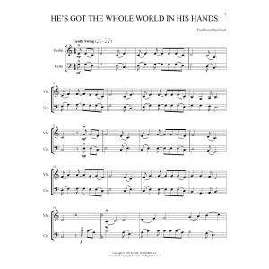 He's Got The Whole World In His Hands (arr. Michelle Hynson)