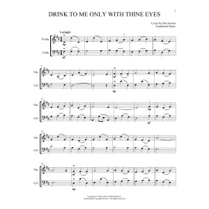 Drink To Me Only With Thine Eyes (arr. Michelle Hynson)