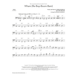 Wham (Re Bop Boom Bam) (arr. Roger Emerson) - Acoustic Bass