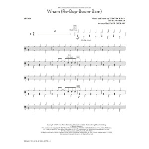 Wham (Re Bop Boom Bam) (arr. Roger Emerson) - Drums