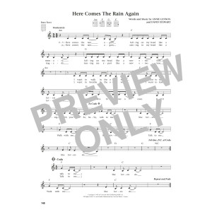 Here Comes The Rain Again (from The Daily Ukulele) (arr. Jim Beloff)