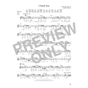 I Need You (from The Daily Ukulele) (arr. Jim Beloff)