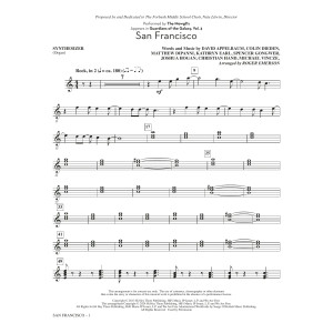 San Francisco (arr. Roger Emerson) - Synthesizer