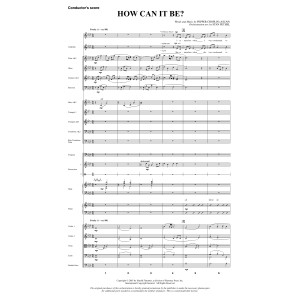 How Can It Be? - Full Score