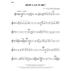 How Can It Be? - Oboe