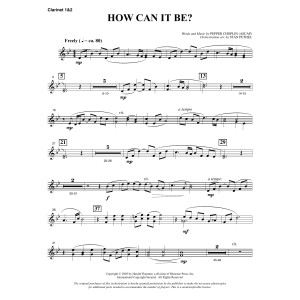 How Can It Be? - Bb Clarinet 1 & 2