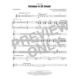 Christmas Is All Around (from Love Actually) (arr. Roger Emerson) - Synth 2