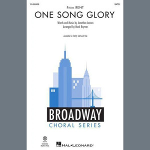One Song Glory (from Rent) (arr. Mark Brymer) - Bass