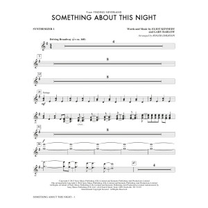 Something About This Night (from Finding Neverland) (arr. Roger Emerson) - Synth 1