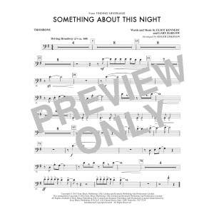 Something About This Night (from Finding Neverland) (arr. Roger Emerson) - Trombone