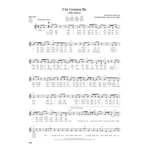 I'm Gonna Be (500 Miles) (from The Daily Ukulele) (arr. Jim Beloff)