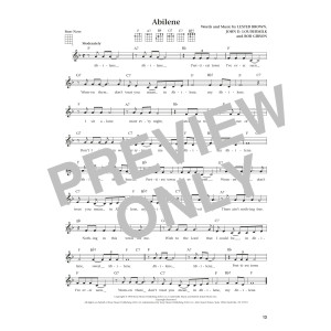 Abilene (from The Daily Ukulele) (arr. Jim Beloff)