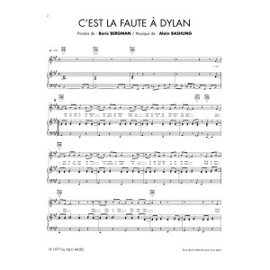 C'est La Faute A Dylan