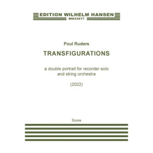 Transfigurations Concerto for Recorder and String Orchestra - Full Score