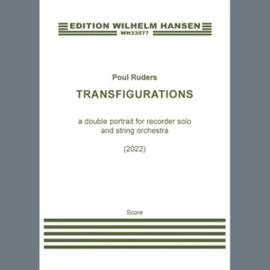 Transfigurations Concerto for Recorder and String Orchestra - Full Score