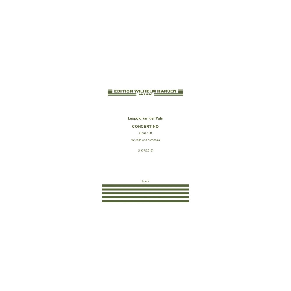 Concertino for Cello And Orchestra - Full Score