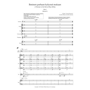 A Human To The Best Of My Ability (Ihminen parhaan kykynsä mukaan) - Full Score