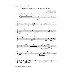 Wiener Philharmoniker Fanfare - Eb Soprano Cornet