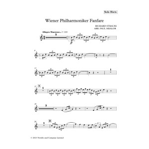 Wiener Philharmoniker Fanfare - Solo Horn
