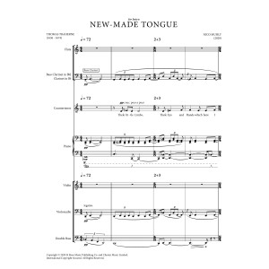 New-Made Tongue - Full Score