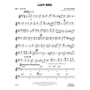 Lady Bird (arr. Mark Taylor) - Part 1 - Alto Sax