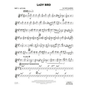 Lady Bird (arr. Mark Taylor) - Part 2 - Alto Sax