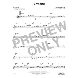 Lady Bird (arr. Mark Taylor) - C Solo Sheet