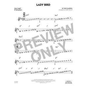 Lady Bird (arr. Mark Taylor) - Bb Solo Sheet