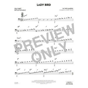 Lady Bird (arr. Mark Taylor) - Bass Clef Solo Sheet