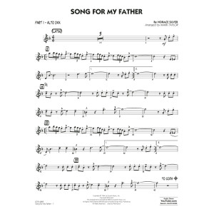 Song For My Father (arr. Mark Taylor) - Part 1 - Alto Sax