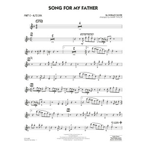 Song For My Father (arr. Mark Taylor) - Part 2 - Alto Sax