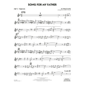 Song For My Father (arr. Mark Taylor) - Part 3 - Tenor Sax