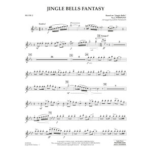 Jingle Bells Fantasy (arr. John Wasson) - Flute 2