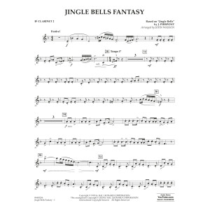 Jingle Bells Fantasy (arr. John Wasson) - Bb Clarinet 2