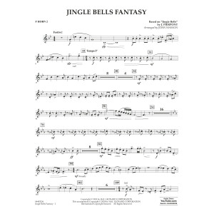 Jingle Bells Fantasy (arr. John Wasson) - F Horn 2