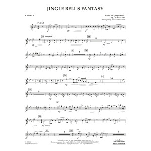 Jingle Bells Fantasy (arr. John Wasson) - F Horn 3