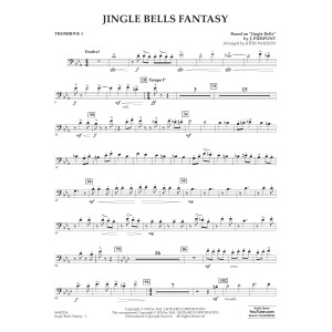 Jingle Bells Fantasy (arr. John Wasson) - Trombone 1