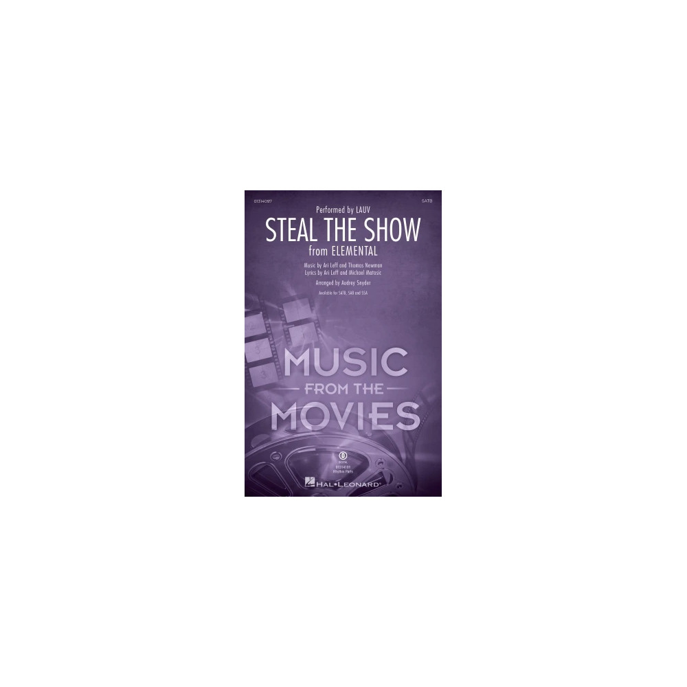 Steal The Show (from Elemental) (arr. Audrey Snyder) - Drums