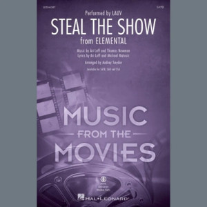 Steal The Show (from Elemental) (arr. Audrey Snyder) - Drums