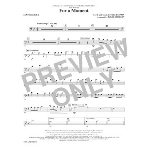 For A Moment (from Wonka) (arr. Roger Emerson) - Synthesizer II