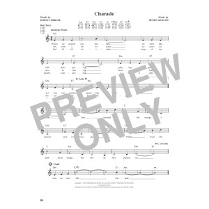 Charade (from The Daily Ukulele) (arr. Jim Beloff)