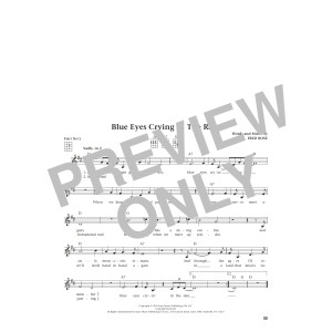 Blue Eyes Crying In The Rain (from The Daily Ukulele) (arr. Jim Beloff)