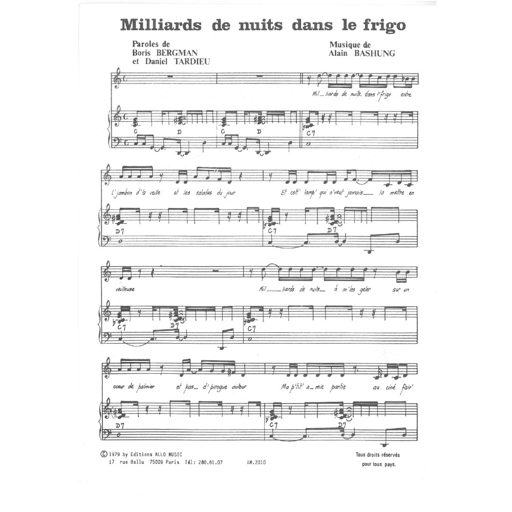 Milliards De Nuits Dans Le Frigo