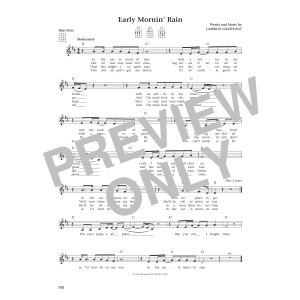 Early Mornin' Rain (from The Daily Ukulele) (arr. Jim Beloff)