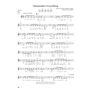 I Remember Everything (from The Daily Ukulele) (arr. Jim Beloff)